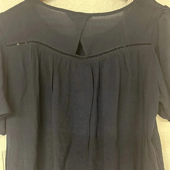 Nanette Lepore Chic Romantic Curbed
Yoke flutter sleeves Boho Flowy small NWT - Picture 12 of 12